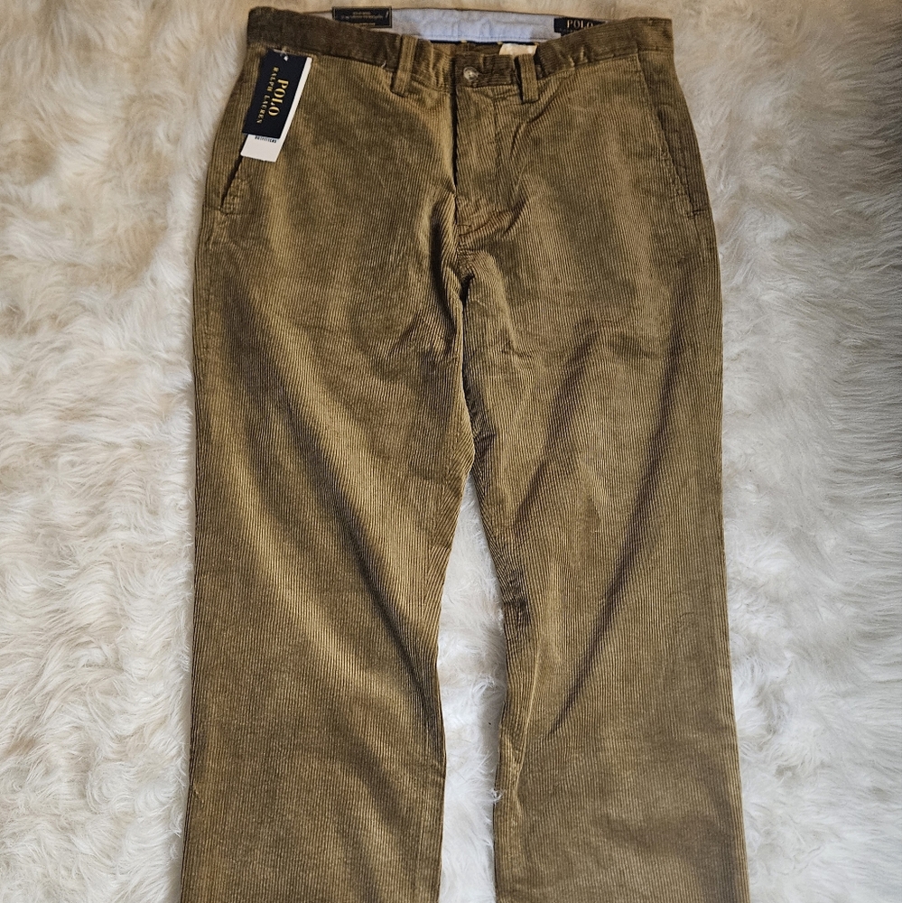 POLO BY RALPH LAUREN VINTAGE POLO COUDUROY PANT SZ 32 × 32